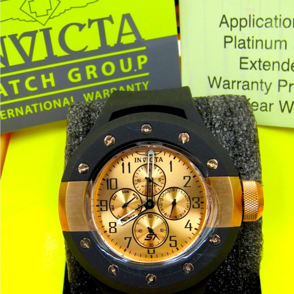 COPY - Invicta Watch With Papers Hard Case NEW - Picture 3 of 13